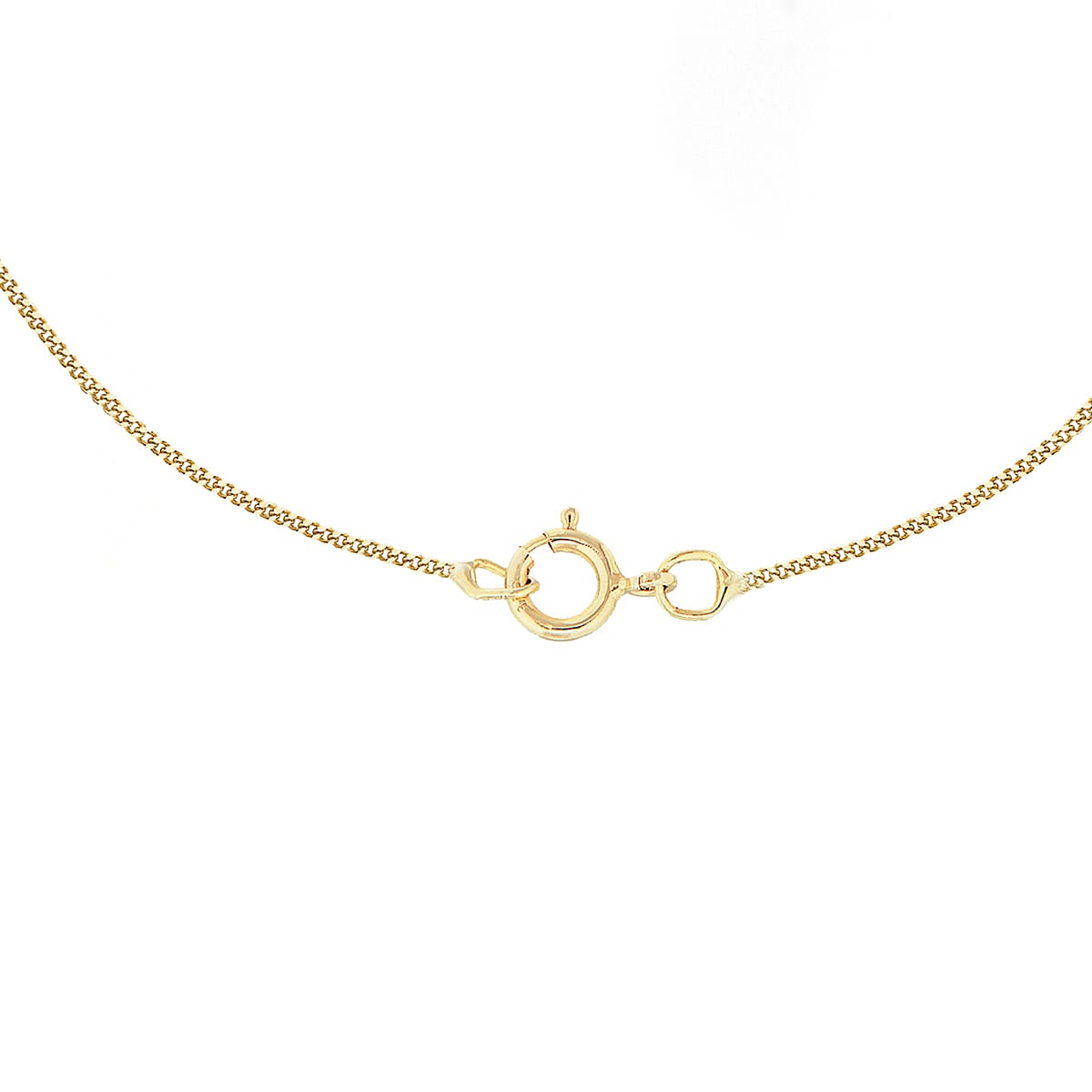 9K Yellow Gold  Chain (Size - 18),  Gold Wt. 0.75 Gms