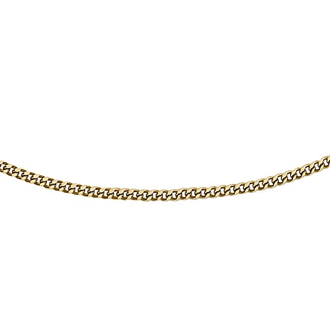 9K Yellow Gold  Chain (Size - 20),  Gold Wt. 0.83 Gms