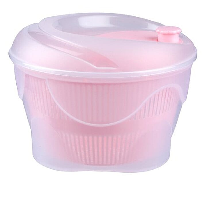 Salad Spinner (Size 22x17x15 cm) - Pink