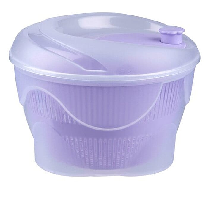 Salad Spinner (Size 22x17x15 cm) - Purple