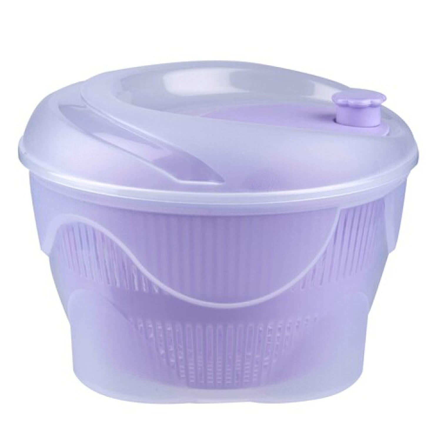 Salad Spinner (Size 22x17x15 cm) - Purple