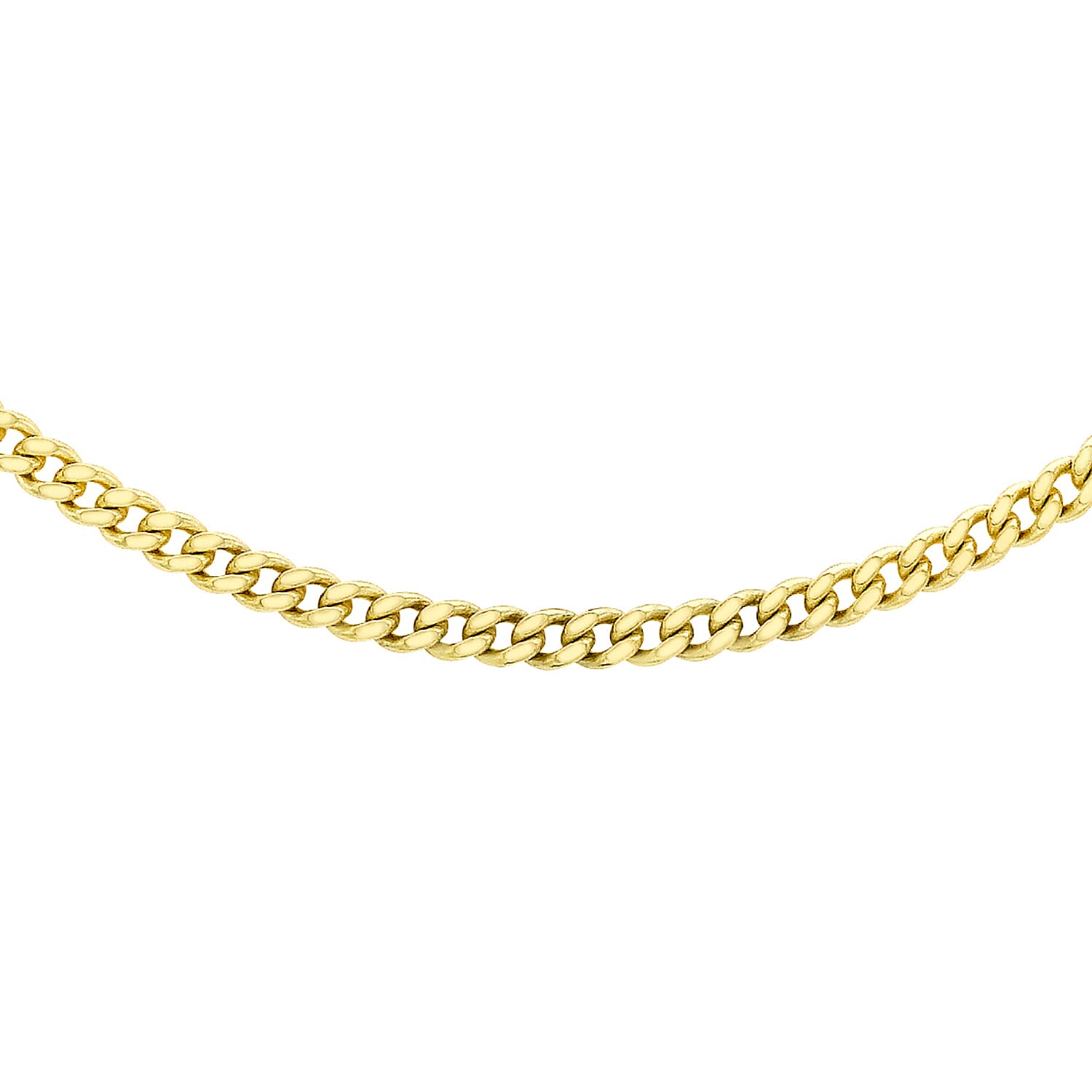 9K Yellow Gold  Chain (Size - 20),  Gold Wt. 1.4 Gms