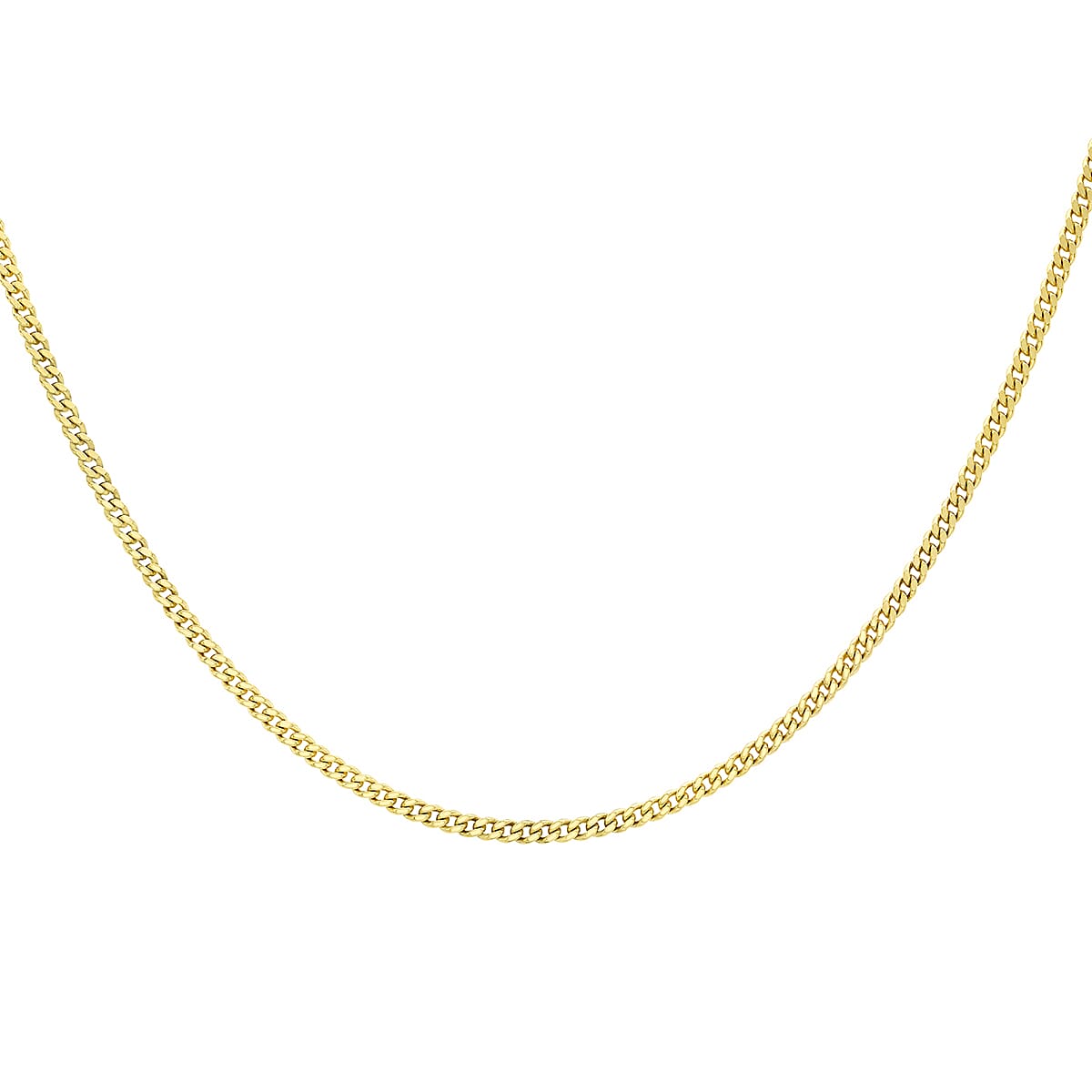 9K Yellow Gold  Chain (Size - 20),  Gold Wt. 2.8 Gms