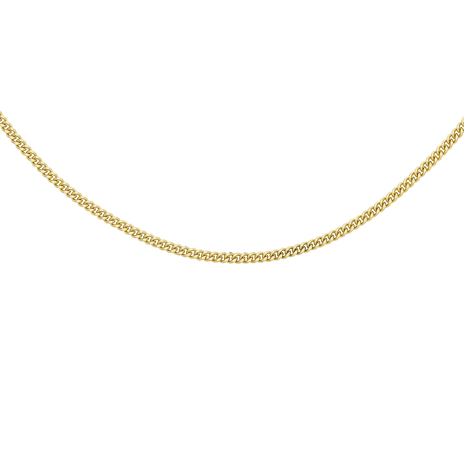9K Yellow Gold  Chain (Size - 20),  Gold Wt. 4.4 Gms