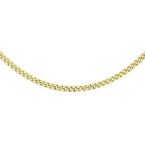 9K Yellow Gold  Chain (Size - 18),  Gold Wt. 8.5 Gms