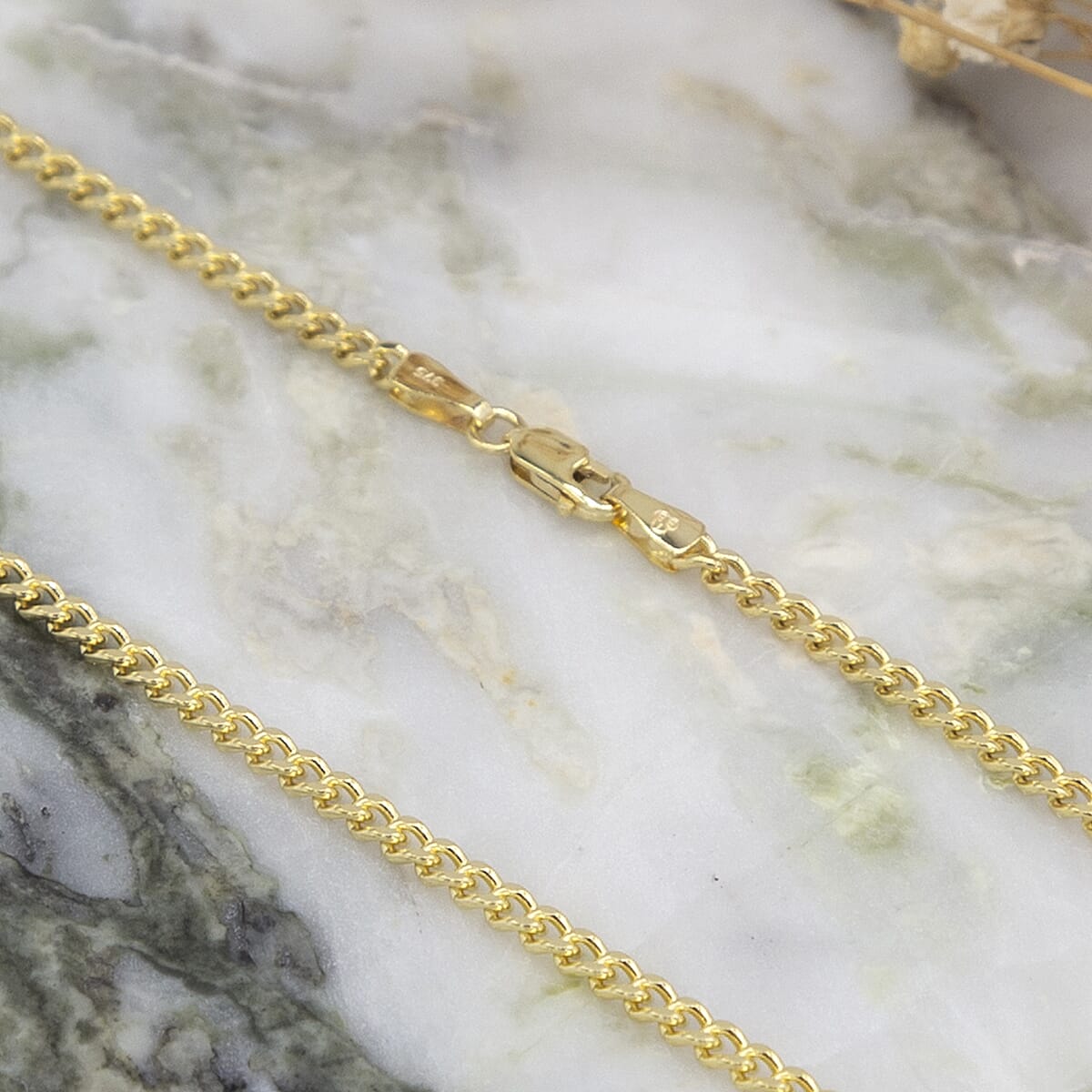 9K Yellow Gold  Chain (Size - 18),  Gold Wt. 8.5 Gms