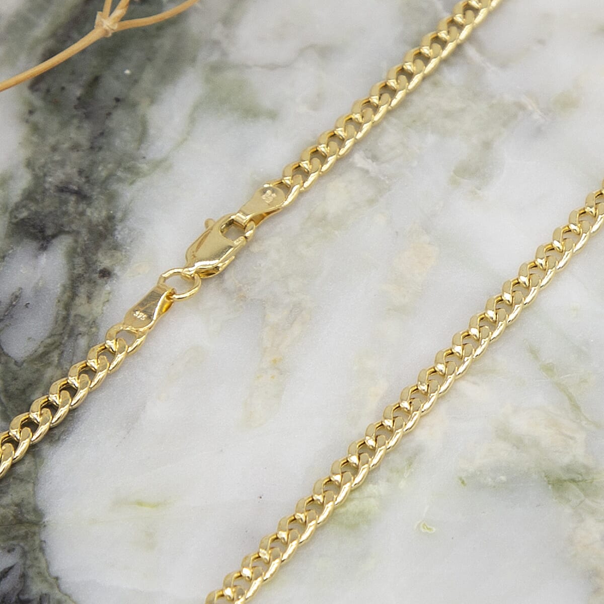 9K Yellow Gold  Chain (Size - 20),  Gold Wt. 7 Gms