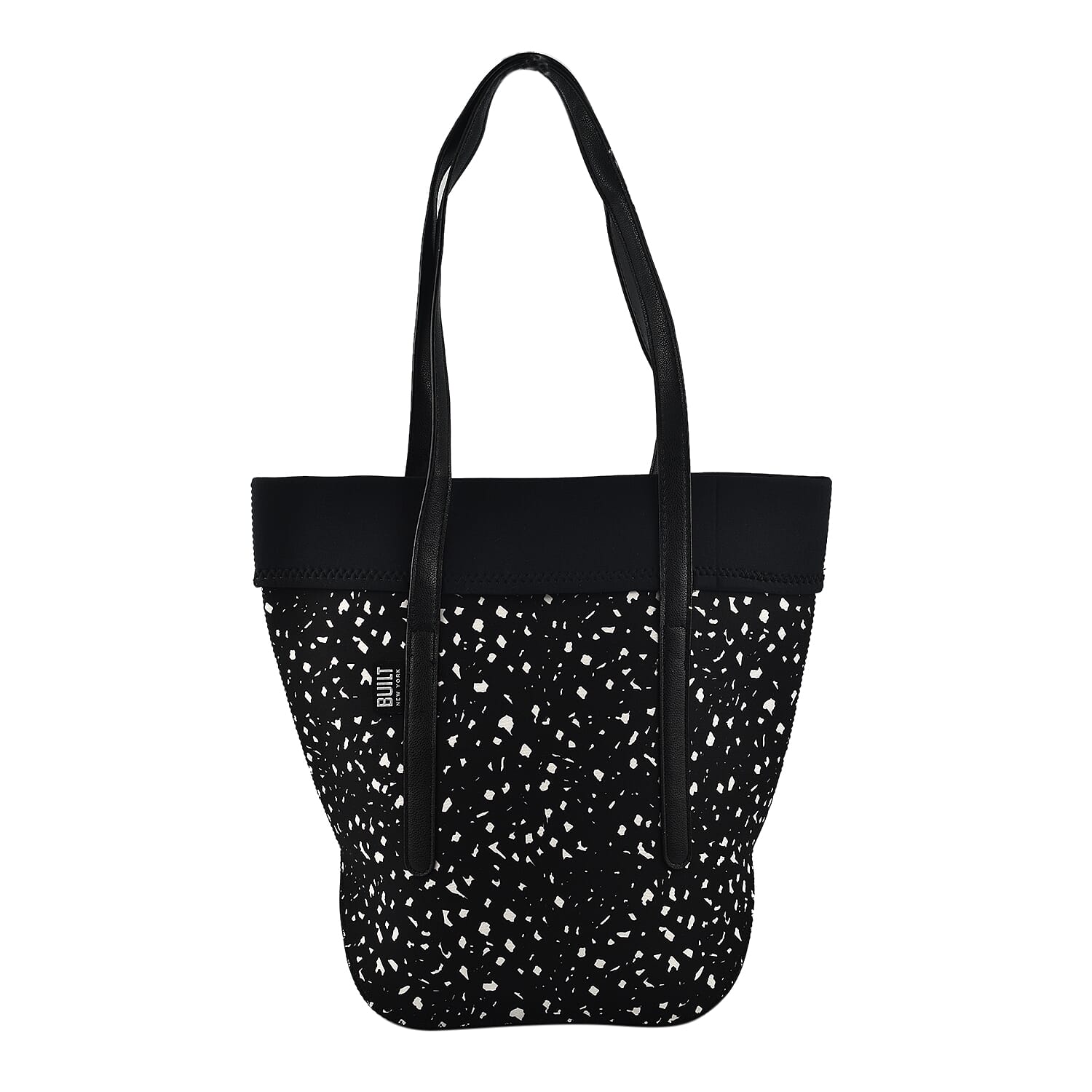 Leather Tote Bag (Size 24x12x4 cm) - Black