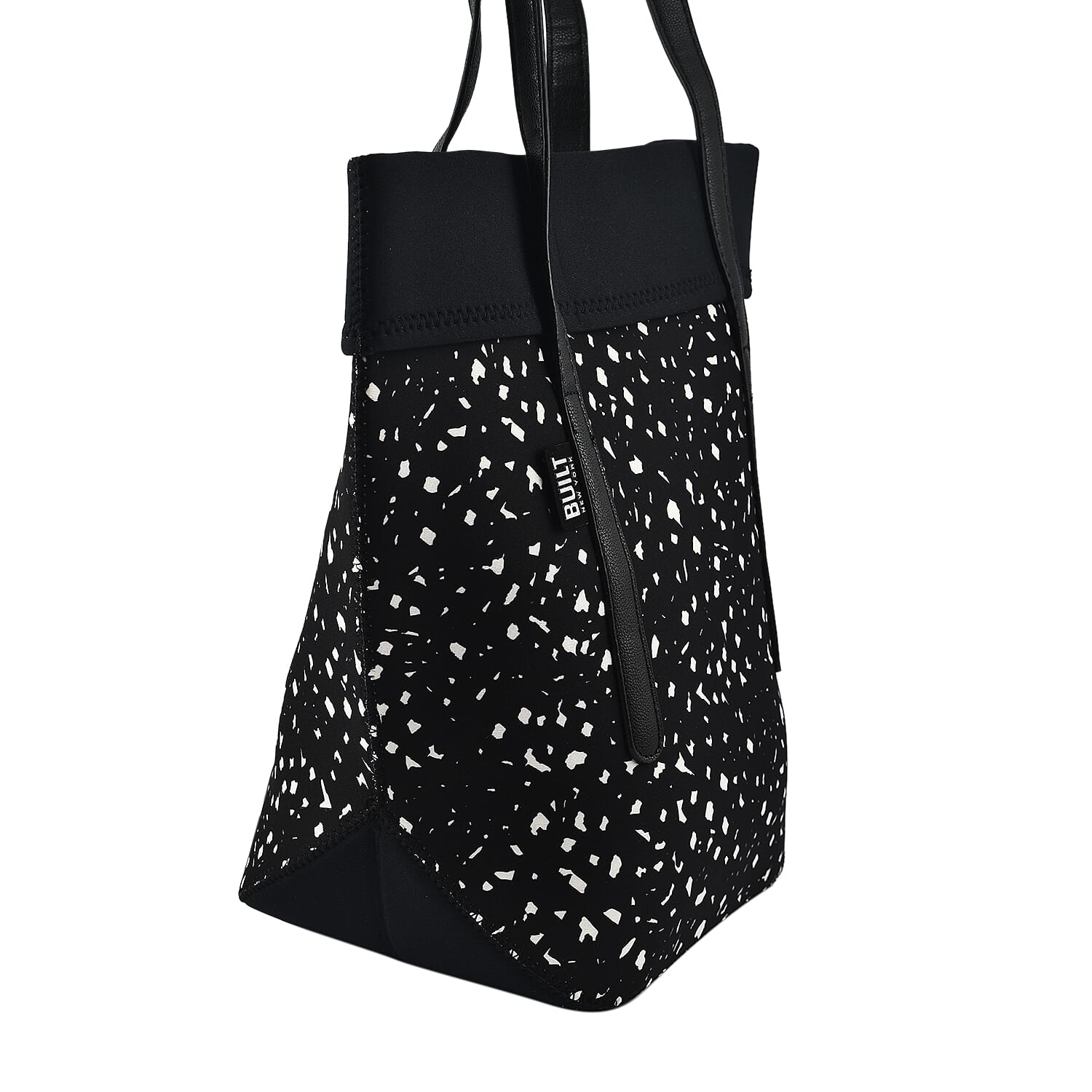 Leather Tote Bag (Size 24x12x4 cm) - Black