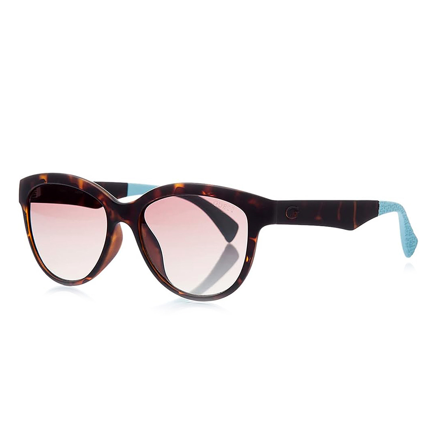 Summer Closeout - GUESS Pink Square Sunglasses with Brown Lenses