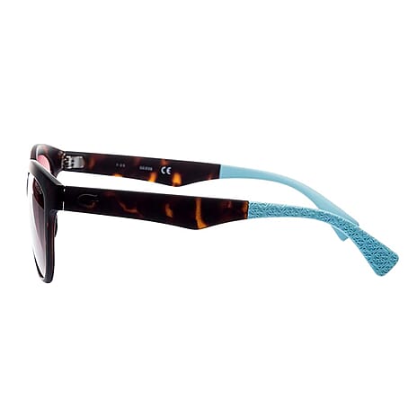 Summer Closeout - GUESS Pink Square Sunglasses with Brown Lenses