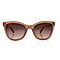 Summer Closeout - GUESS Pink Square Sunglasses with Brown Lenses