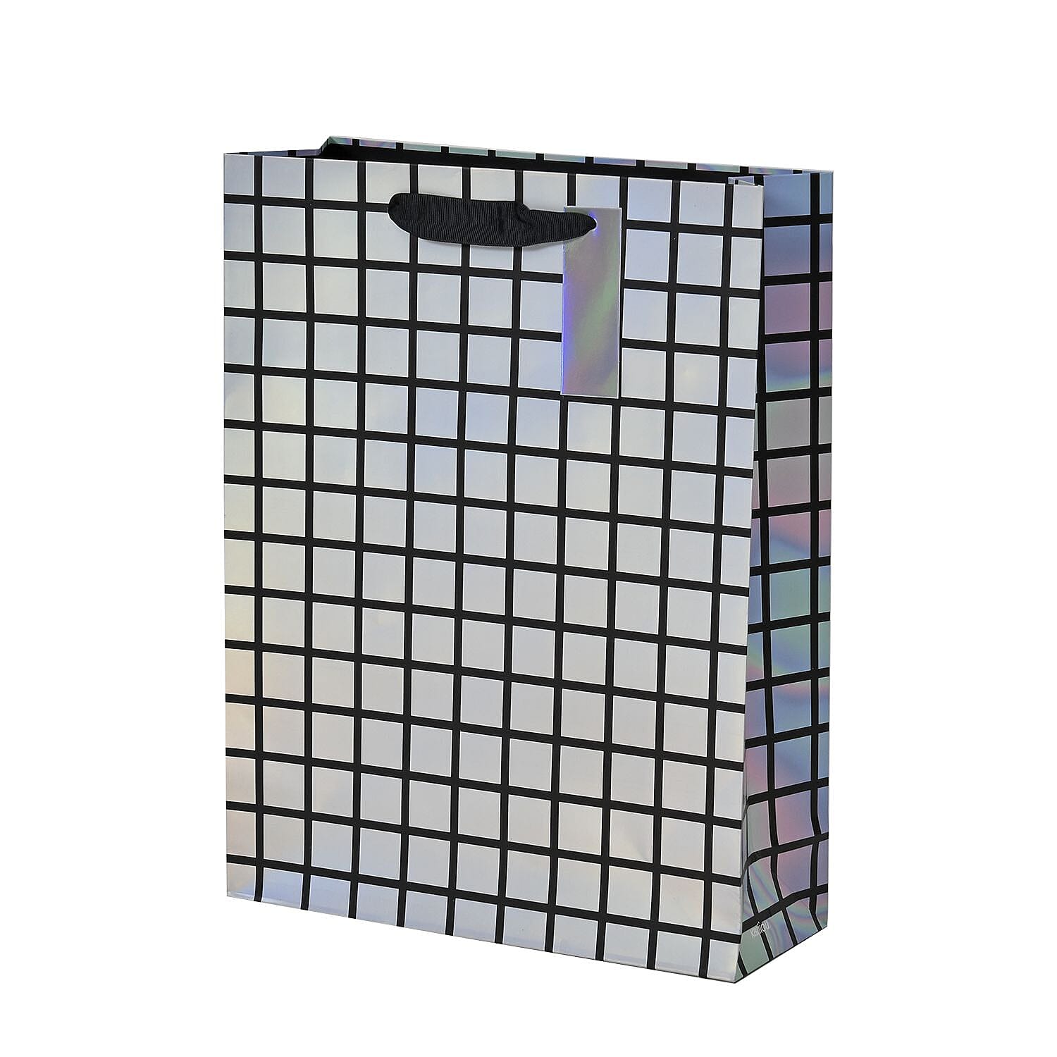 Set of 12 Eco Friendly Gift Bags with Gold Foiling Prints for All Occasions (Size - Lx4-Multi, Mx4-Red, Sx4 - Gold)