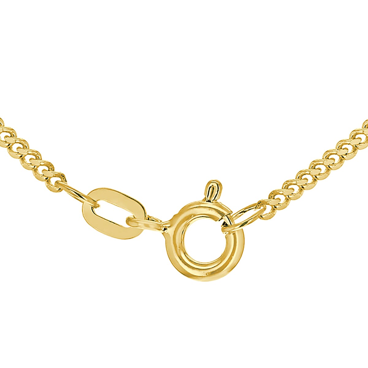 9K Yellow Gold  Chain (Size - 18),  Gold Wt. 1.9 Gms