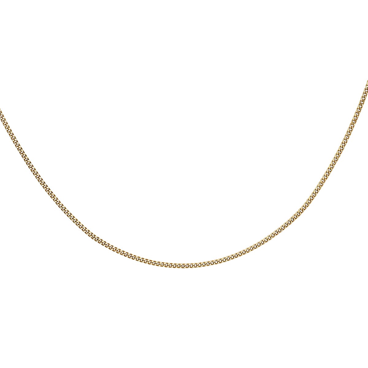 9K Yellow Gold  Chain (Size - 20),  Gold Wt. 2.1 Gms