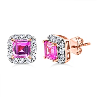 https://tjcuk.sirv.com/Products/75/7/7576960/No-Brand-Created-Pink-Sapphire-White-Zircon-Earring-in-Vermeil-RG-Ster_7576960.jpg?w=342&h=342