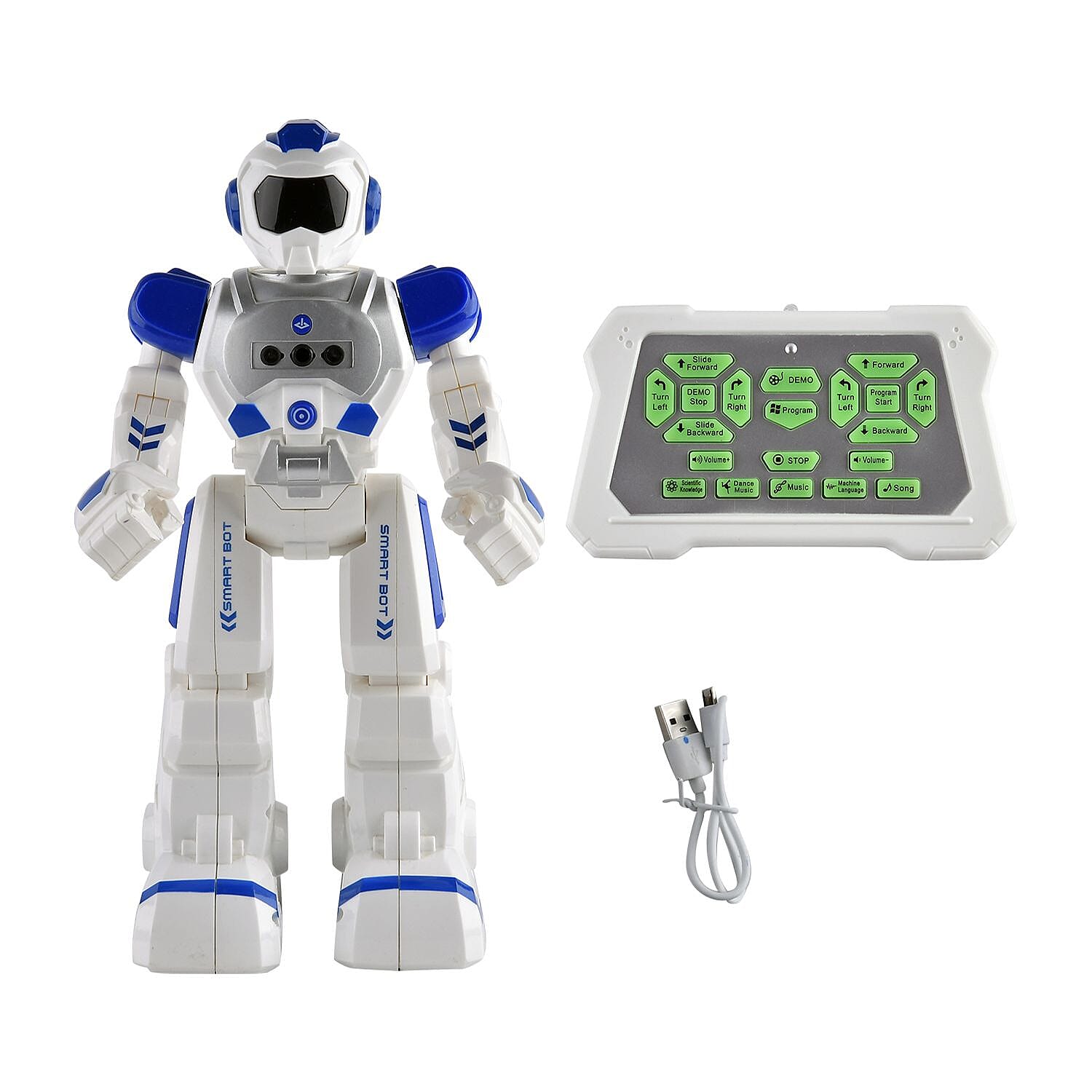 White remote cheap control robot