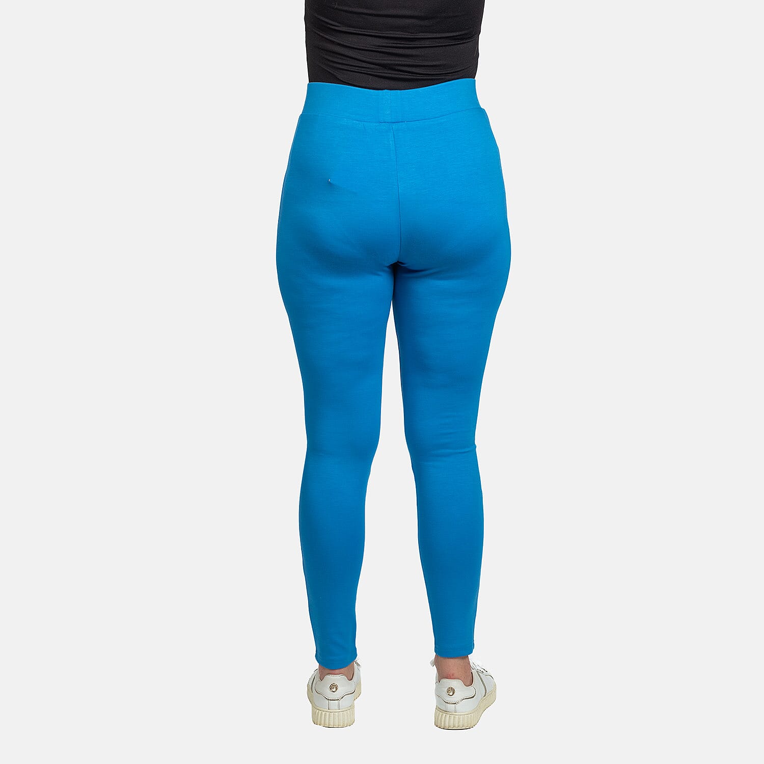 Brush Back Legging (Size L) - Blue