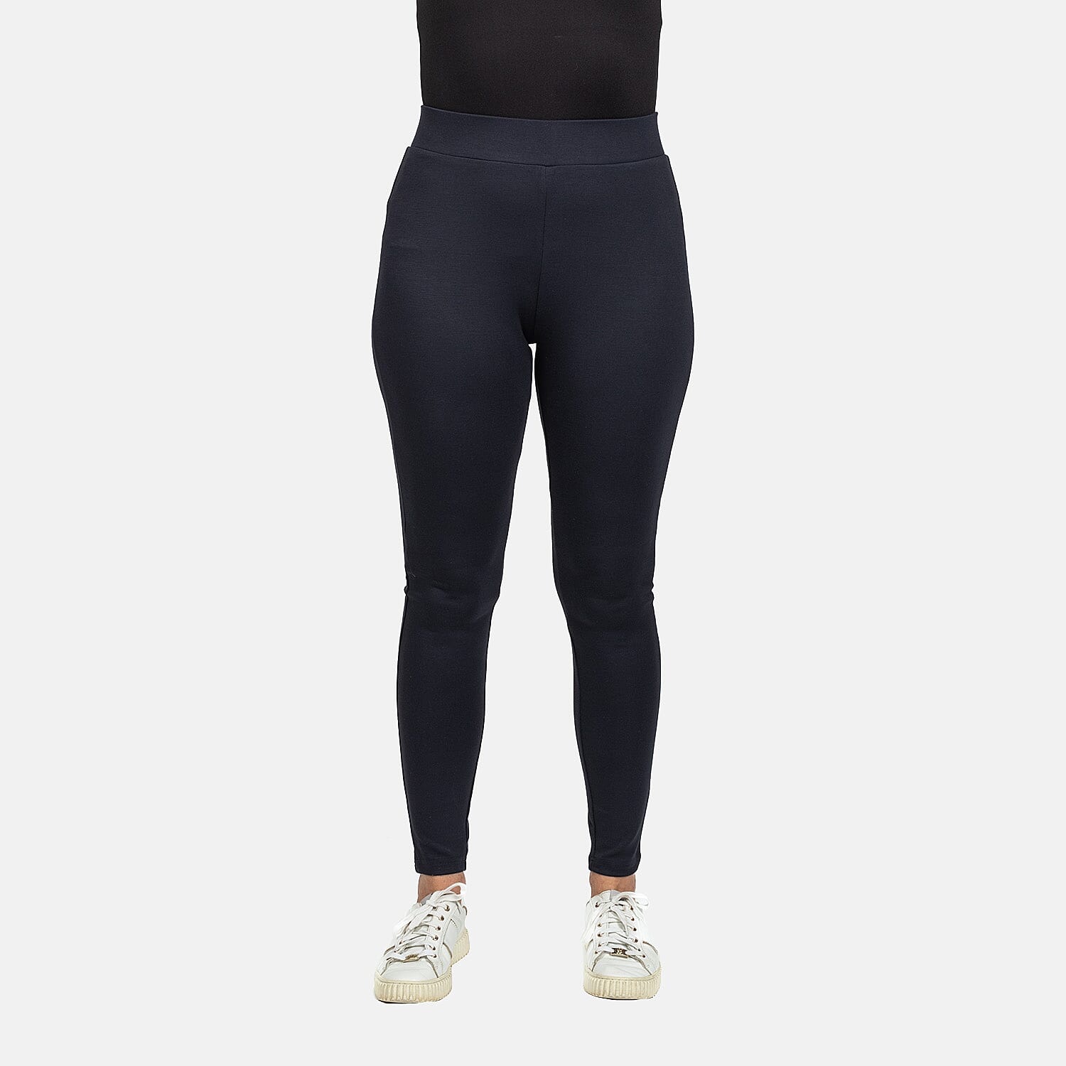  Brush Back Legging (Size L) - Blue