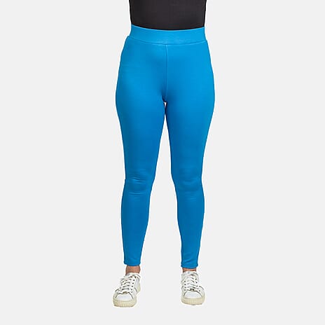 Brush Back Legging (Size XXL) - Blue