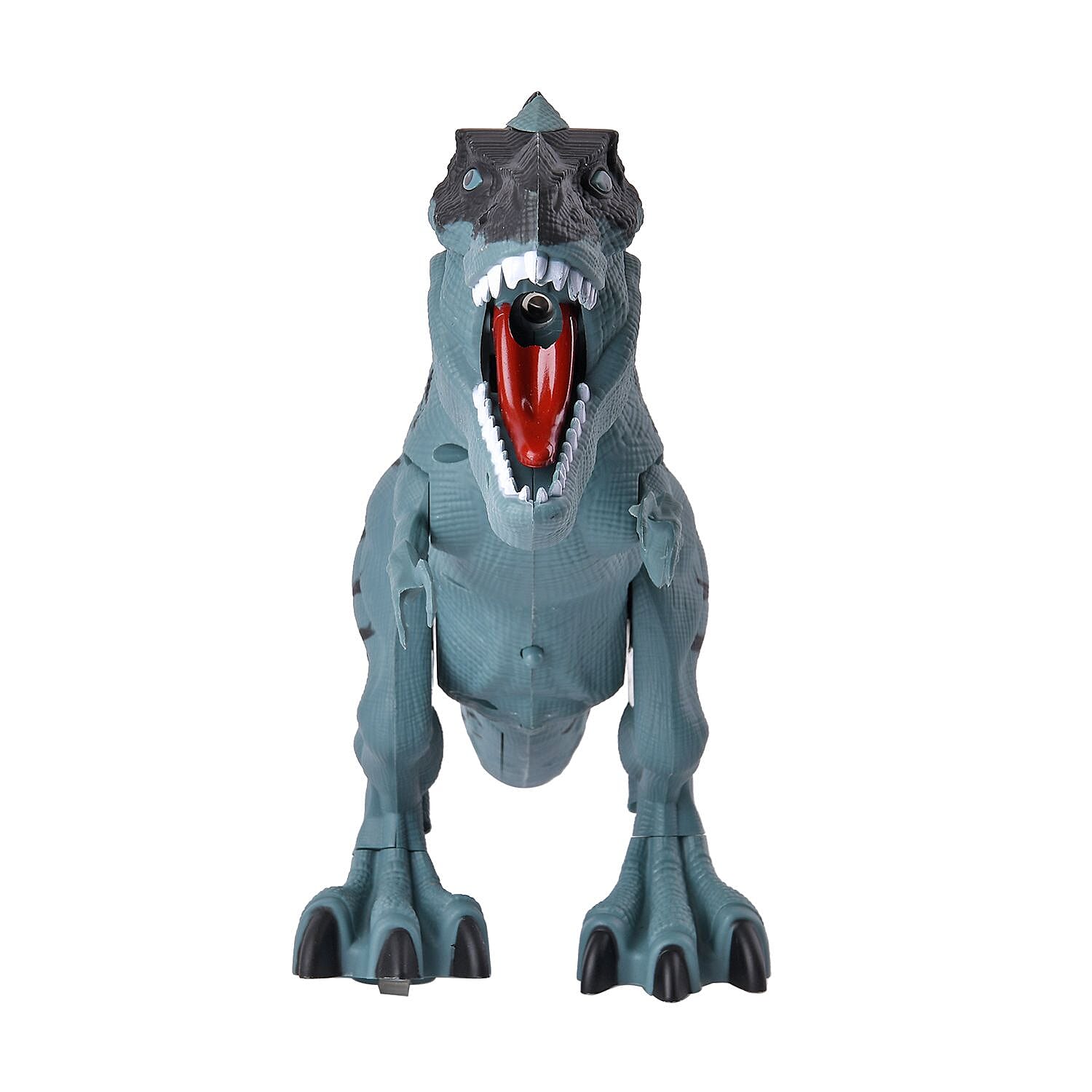 Remote Controlled Spray Laying Tyrannosaurus Rex with Projection - Blue