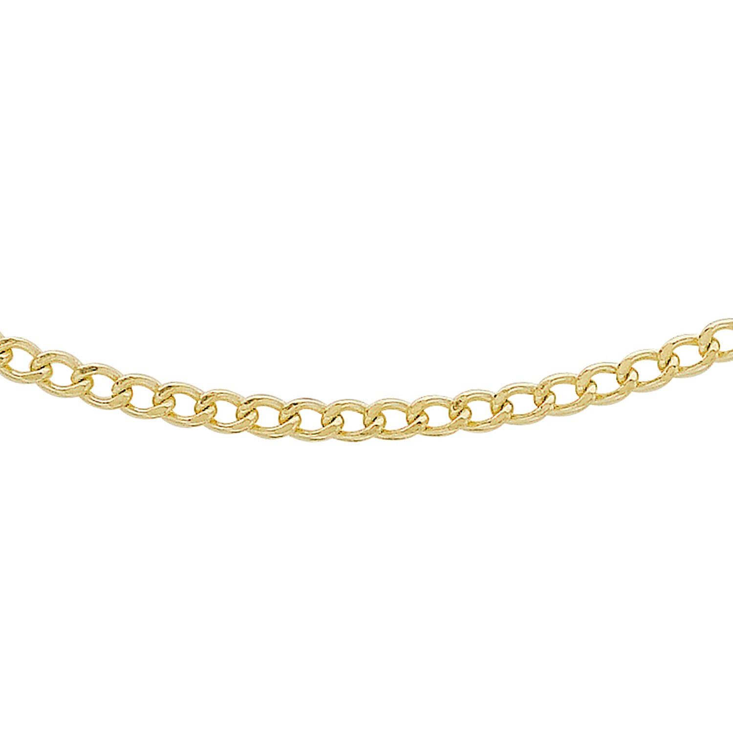 9K Yellow Gold  Chain (Size - 20),  Gold Wt. 1.4 Gms