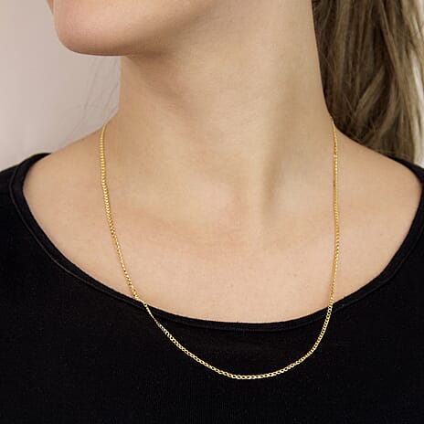 9K Yellow Gold  Chain (Size - 24),  Gold Wt. 2.9 Gms