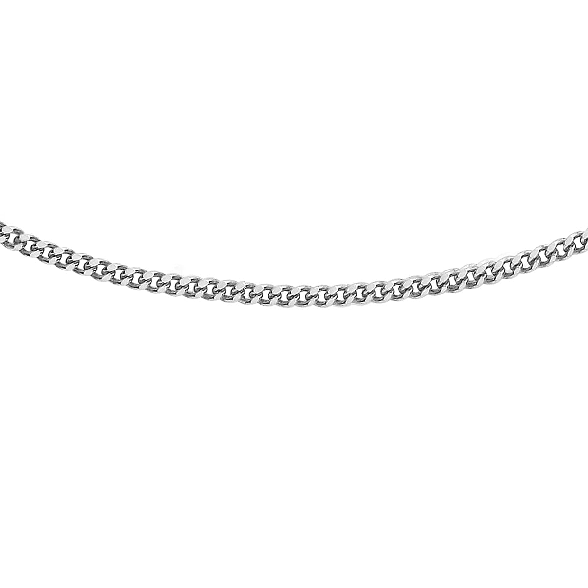 18K W Gold  Chain (Size - 18),  Gold Wt. 0.68 Gms