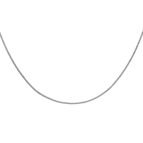 18K W Gold  Chain (Size - 18),  Gold Wt. 0.68 Gms