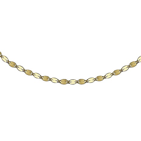 18K Yellow Gold  Chain (Size - 18),  Gold Wt. 1.3 Gms