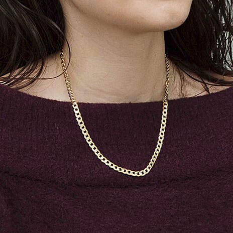 9K Yellow Gold  Chain (Size - 18),  Gold Wt. 6.2 Gms