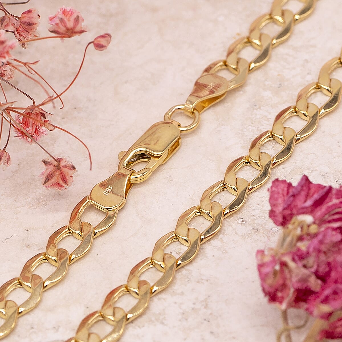 9K Yellow Gold Chain (Size - 18), Gold Wt. 6.2 Gms 9K Yellow Gold Chain (Size - 18), Gold Wt. 6.2 Gms