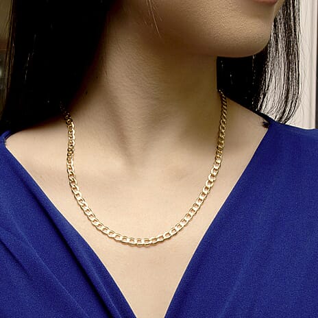 9K Yellow Gold  Chain (Size - 20),  Gold Wt. 6.7 Gms