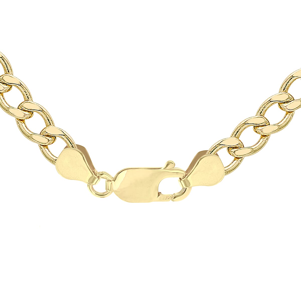 9K Yellow Gold  Chain (Size - 18),  Gold Wt. 1.9 Gms