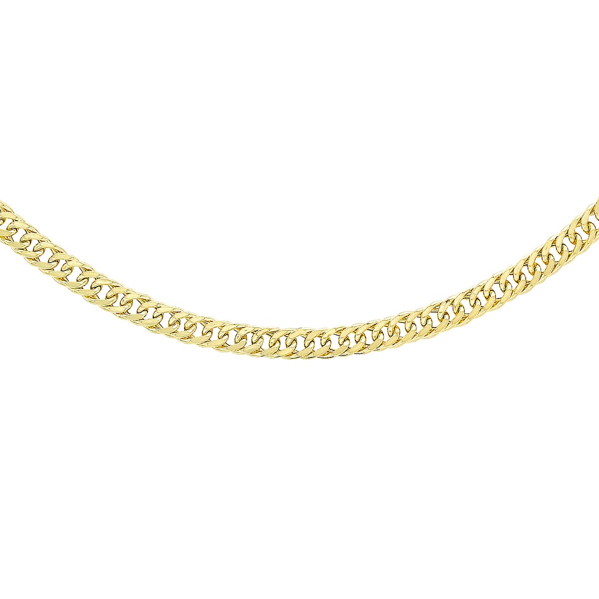 9K Yellow Gold  Chain (Size - 20),  Gold Wt. 4.8 Gms