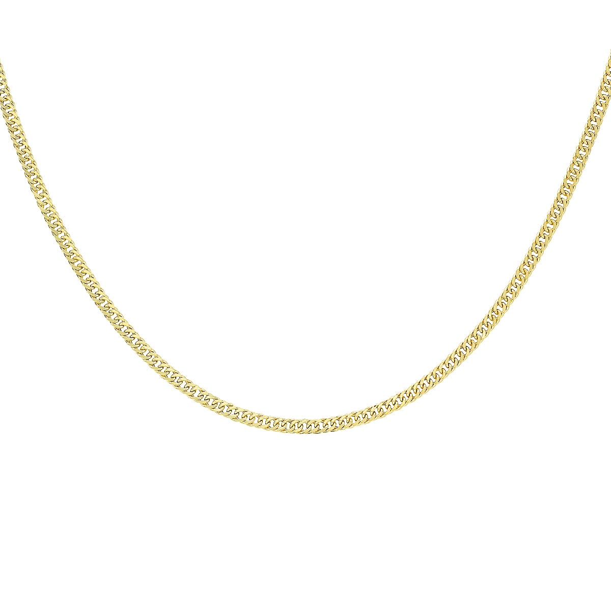 9K Yellow Gold  Chain (Size - 20),  Gold Wt. 4.8 Gms