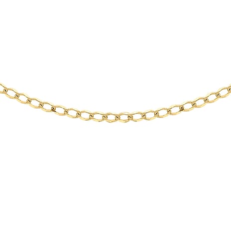 9K Yellow Gold  Chain (Size - 18),  Gold Wt. 1.2 Gms