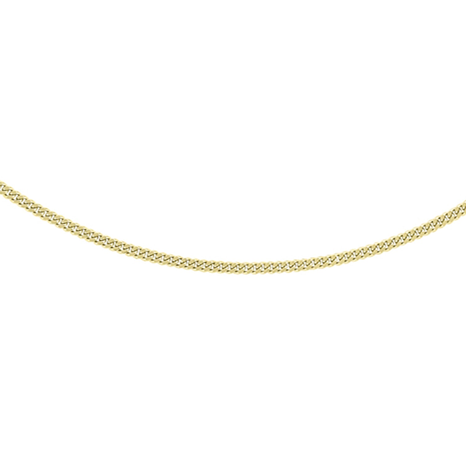 9K Yellow Gold  Chain (Size - 22),  Gold Wt. 1.4 Gms