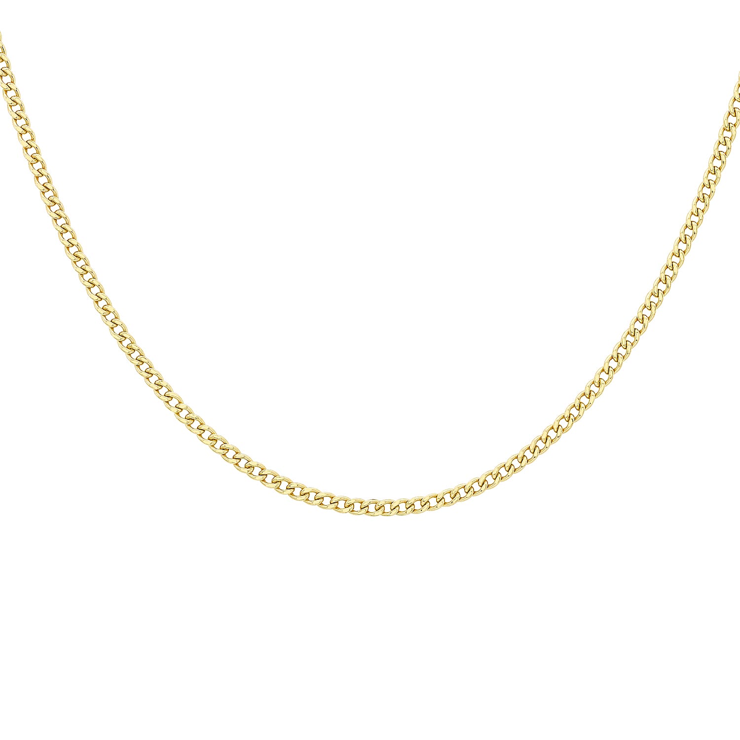 9K Yellow Gold  Chain (Size - 22),  Gold Wt. 6.9 Gms