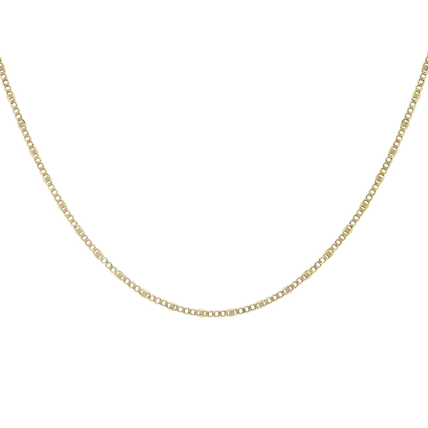 9K Yellow Gold  Chain (Size - 20),  Gold Wt. 4 Gms