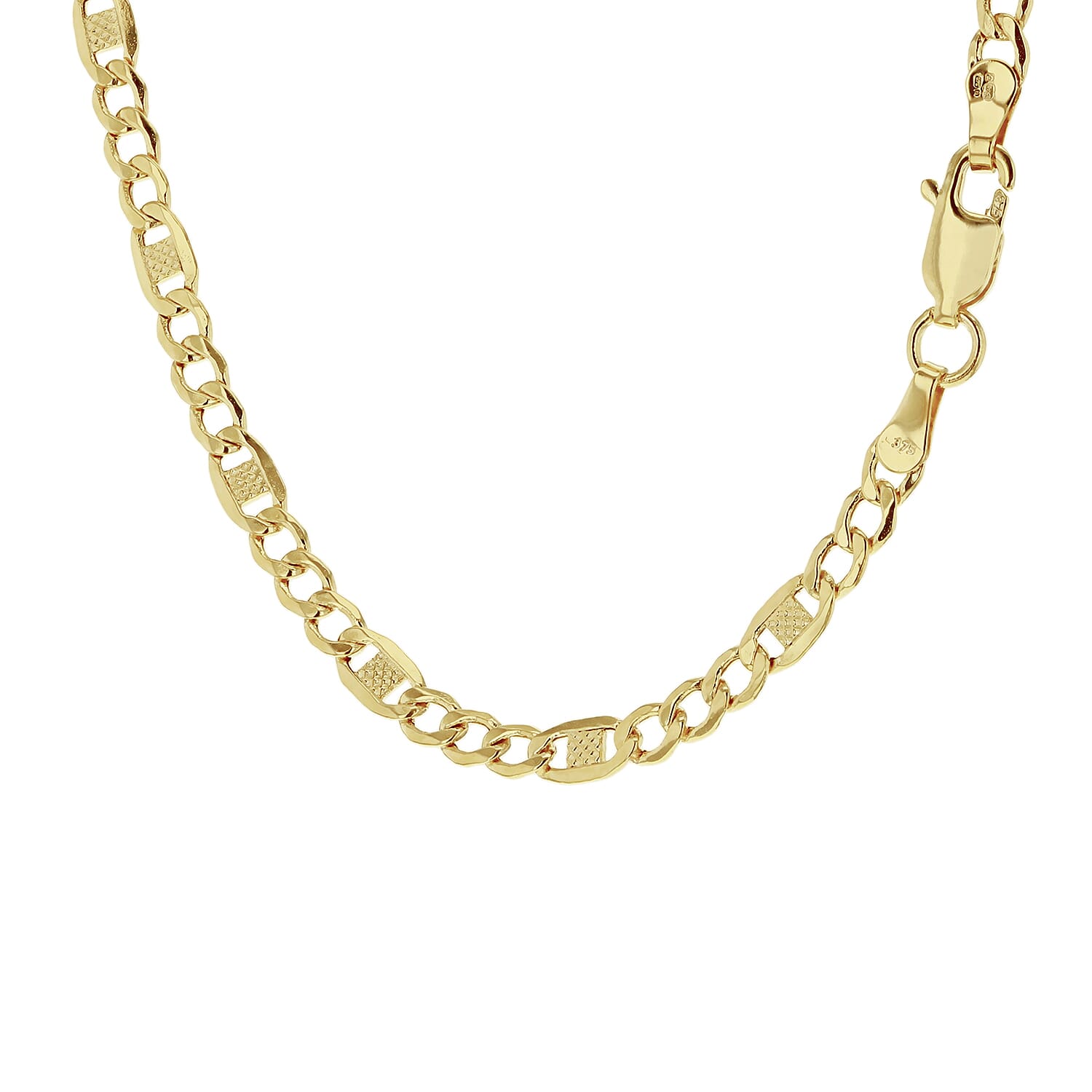 9K Yellow Gold  Chain (Size - 20),  Gold Wt. 4 Gms
