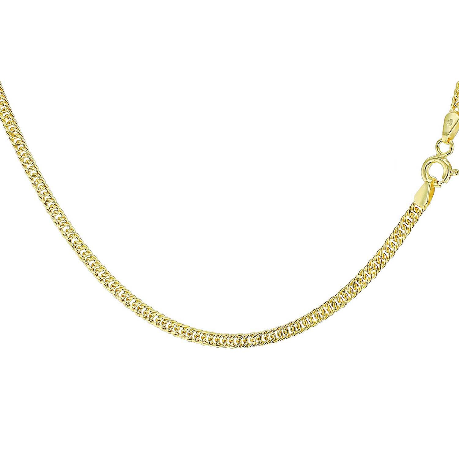 9K Yellow Gold  Chain (Size - 18),  Gold Wt. 3 Gms