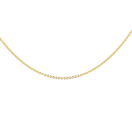 Trace Adjustastable Chain 16 Inch-18 Inch  in 9K Yellow Gold