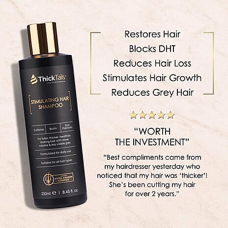 Thick Tails Stimulating Hair Shampoo 250ml