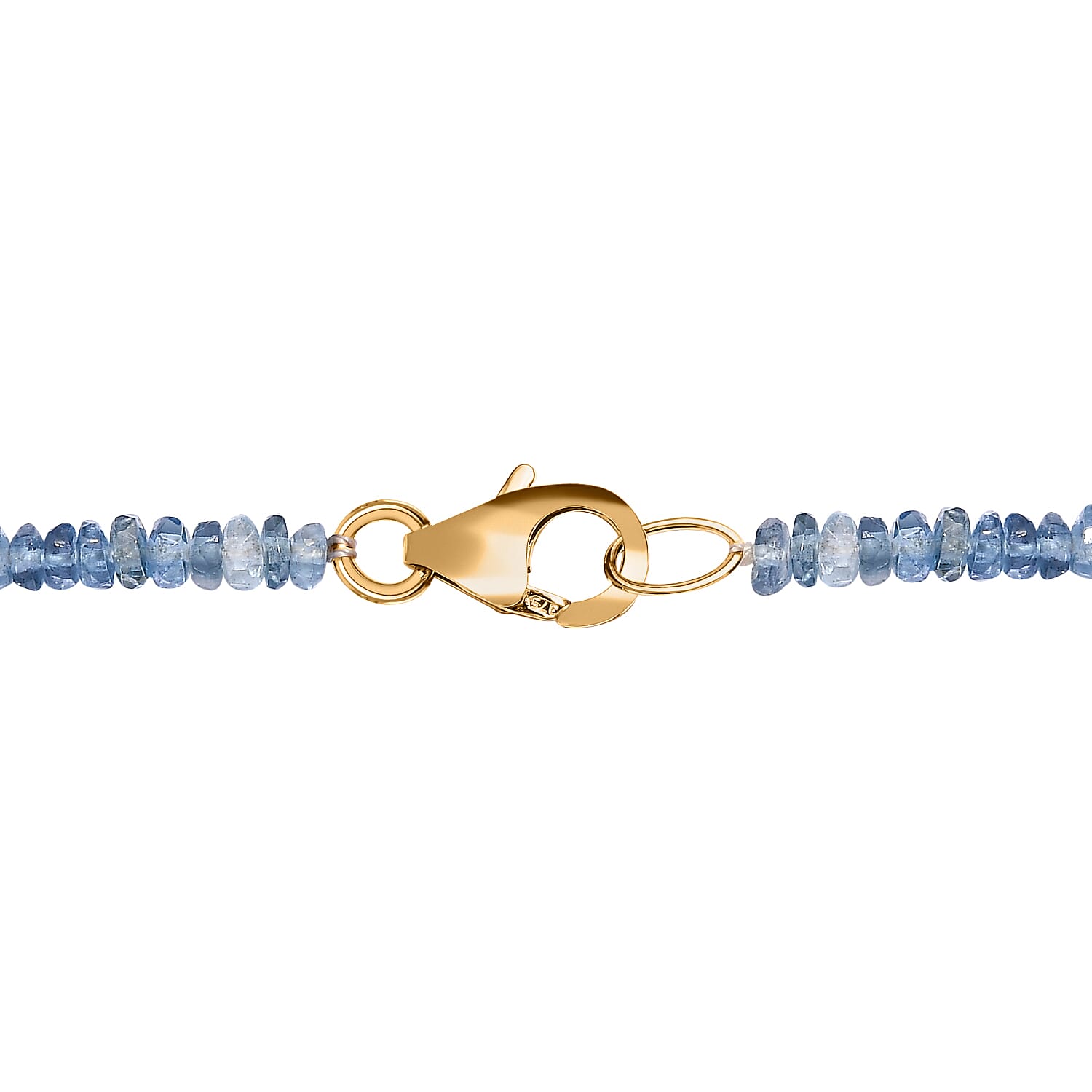 Close Out - 9K Yellow Gold AAA Santamaria Aquamarine Beads Necklace (Size - 20) 66.52 Ct