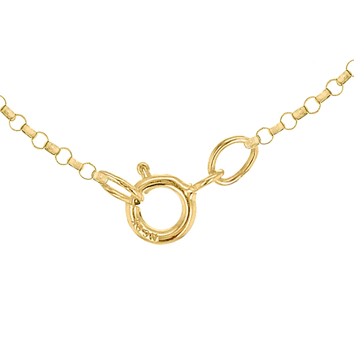 9K Yellow Gold  Chain (Size - 20),  Gold Wt. 1.1 Gms
