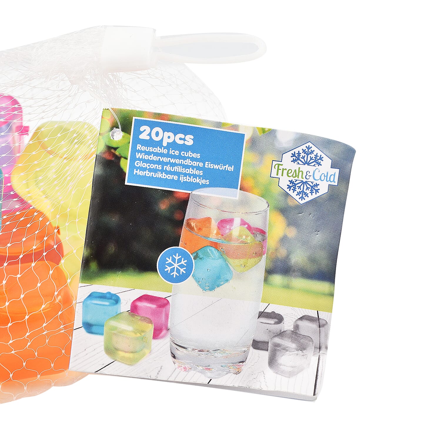 Summer Essentials - Ice Moulds Animals 4Pcs and Ice Cube Square 20Pcs - Multi Summer Essentials - Ice Moulds Animals 4Pcs and Ice Cube Square 20Pcs - Multi