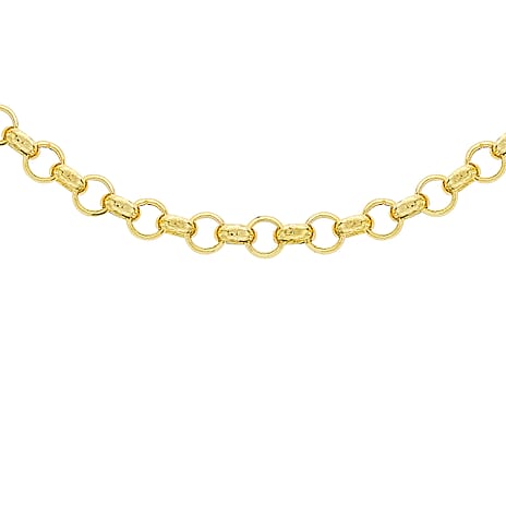 9K Yellow Gold  Chain (Size - 18),  Gold Wt. 6.2 Gms
