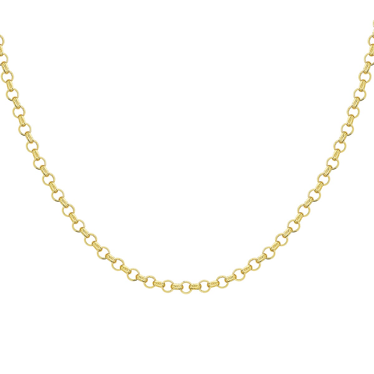 9K Yellow Gold  Chain (Size - 18),  Gold Wt. 6.2 Gms