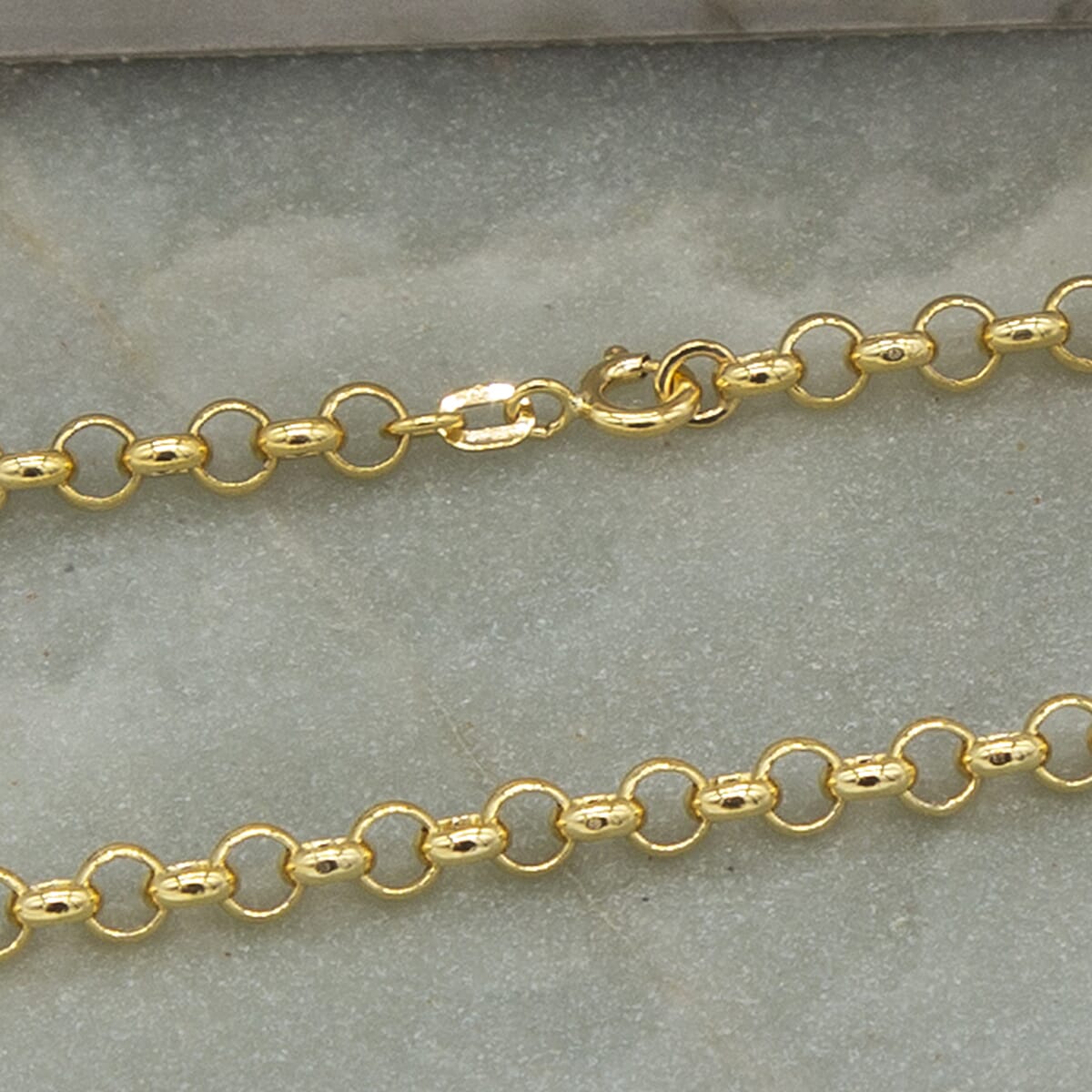 9K Yellow Gold  Chain (Size - 18),  Gold Wt. 6.2 Gms